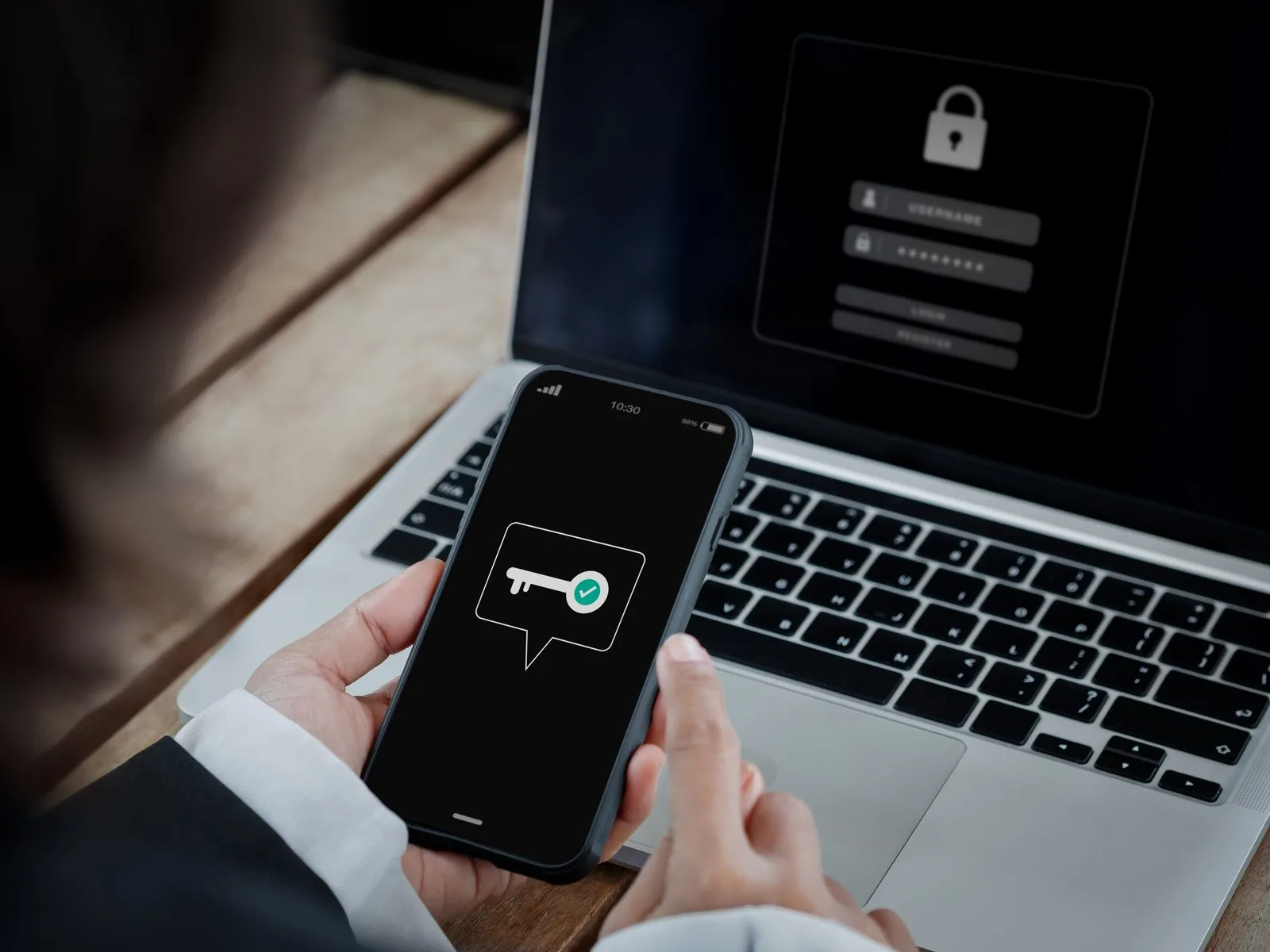 Tvåfaktorsautentisering med kod i mobilen vid inloggning